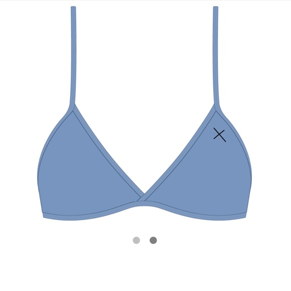Boutine LA Other - BOUTINE LA Slate Blue Fitted Top